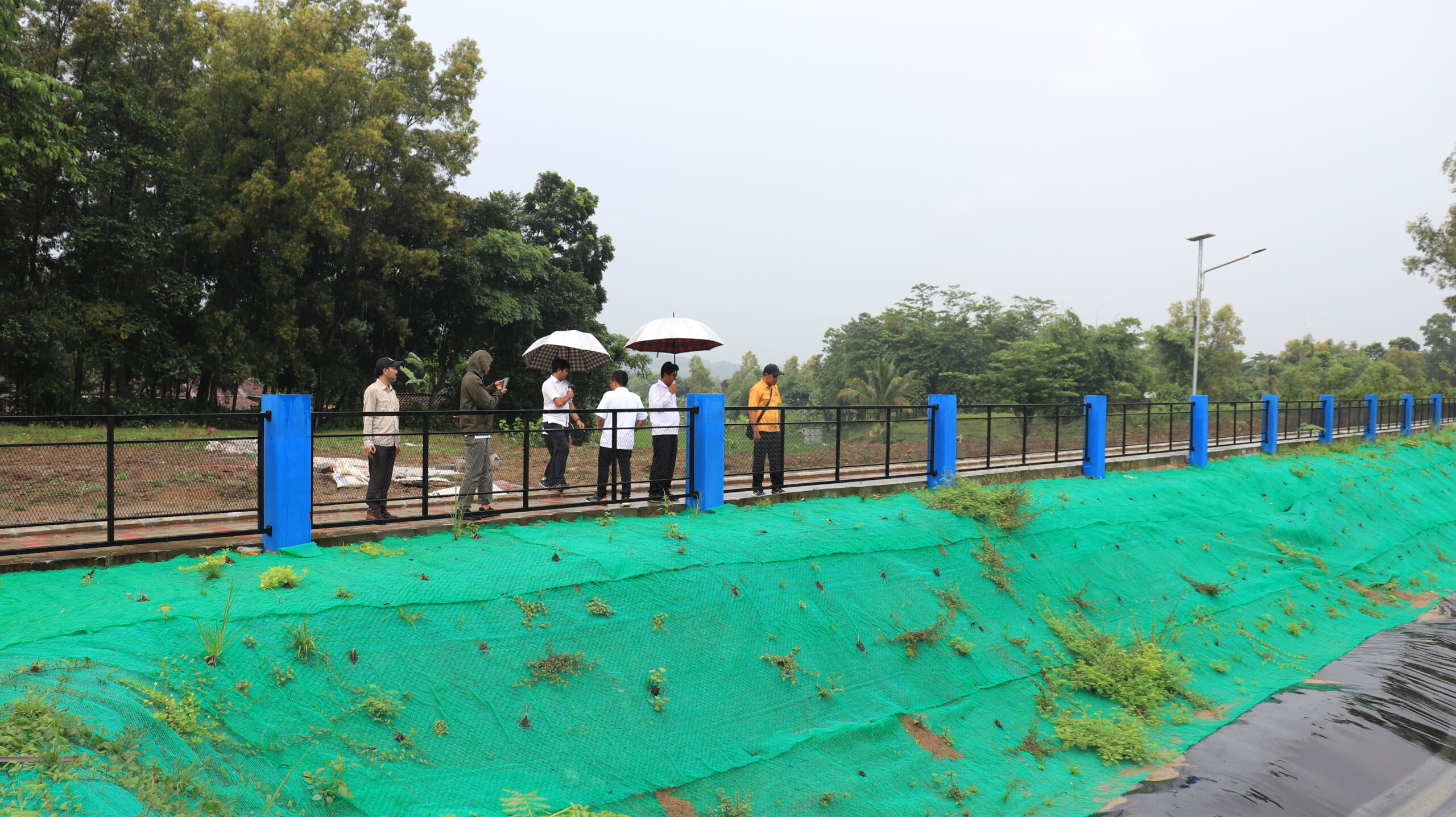 Survey Pembangunan Lima Embung di Kawasan UP3J Fapet Jonggol