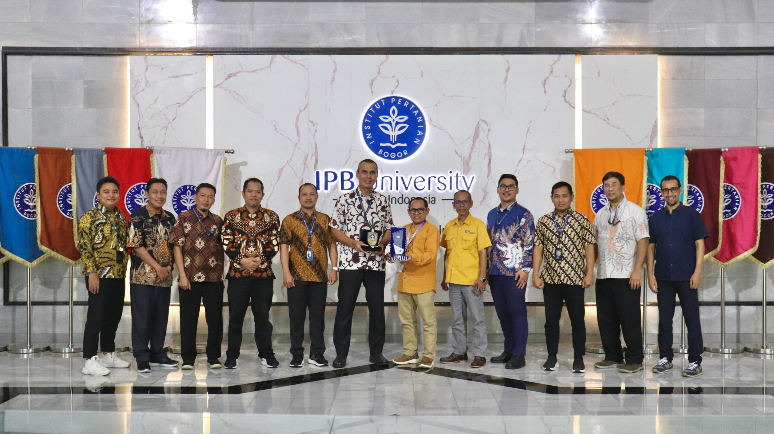 PERBANAS Institute Lakukan Studi Banding ke Direktorat Umum dan Infrastruktur IPB University